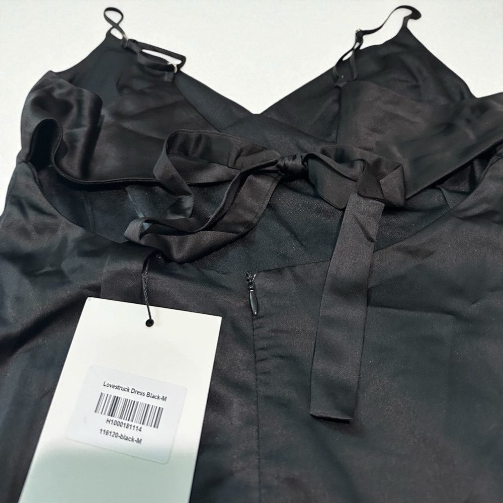 NWT Lovestruck Dress Black Medium Mini - Picture 6 of 15